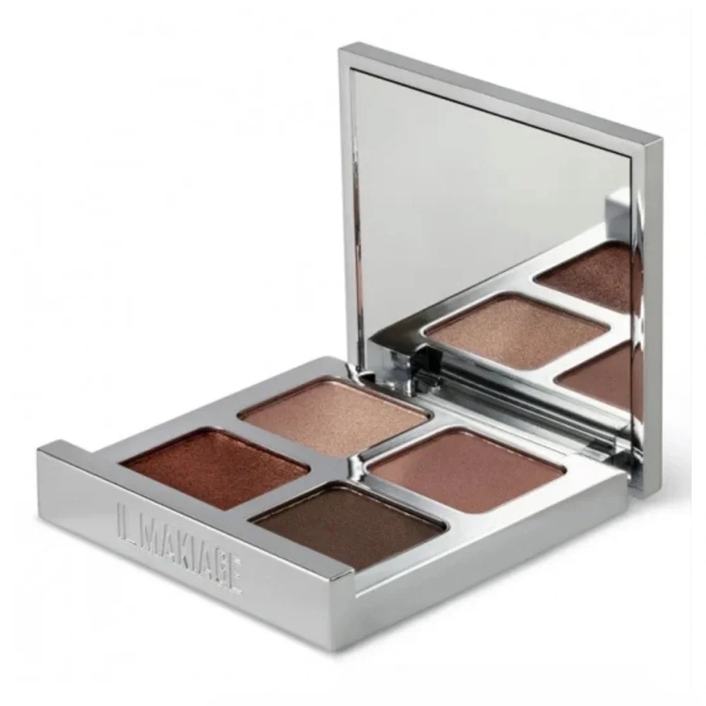 HP 🥳 IL MAKIAGE COLOR BOSS SQUAD EYESHADOW 4-PAN EYE COLOR PALETTE in real deal